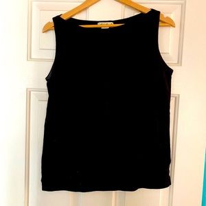 Eddie Bauer boatneck tank. L. 100% cotton.